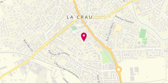 Plan de Dr. CABELLO Consultation & Vaccin à Domicile, 151 Rue des Chasselas, 83260 La Crau