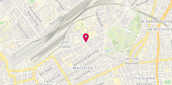 Plan de Clinique Veterinaire, 40 Rue Louis Grobet, 13001 Marseille
