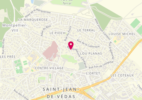 Plan de BOULET Thierry, 4 Bis Rue du Claud, 34430 Saint-Jean-de-Védas