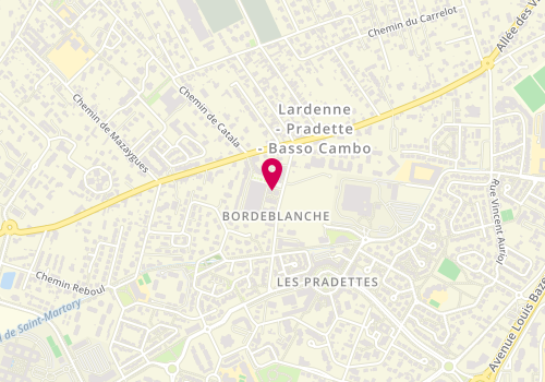 Plan de Labo Nac & Co, 29 chemin de Bordeblanche, 31100 Toulouse