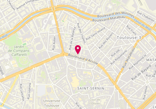 Plan de FOSSEPREZ Jean, 30 Boulevard d'Arcole, 31000 Toulouse