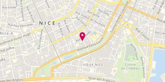 Plan de Clinique Veterinaire Nicea, 3 Rue Gubernatis, 06000 Nice