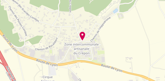 Plan de PERRIN-FLESCH Céline, Zone Aménagement Crépons Sud Chemin Hippodrome, 84420 Piolenc