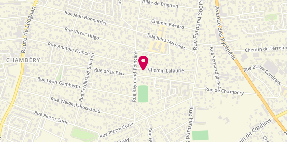 Plan de BRETON Eric et Nazac-BRETON Valérie, 84 Rue de la Paix, 33140 Villenave-d'Ornon