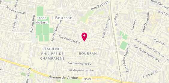 Plan de RONCIER Christophe, Centre Commercial Clos Montesquieu Avenue Bourranville, 33700 Mérignac