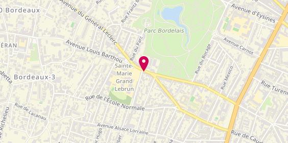 Plan de Clinique Vétérinaire du Docteur BROCHET, 162 avenue Charles de Gaulle, 33200 Bordeaux