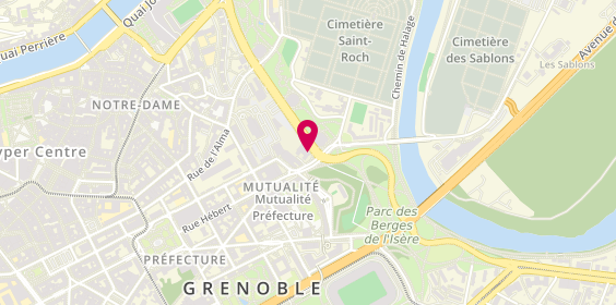 Plan de Laboratoire Vétérinaire Départemental, 20 avenue Saint-Roch, 38000 Grenoble
