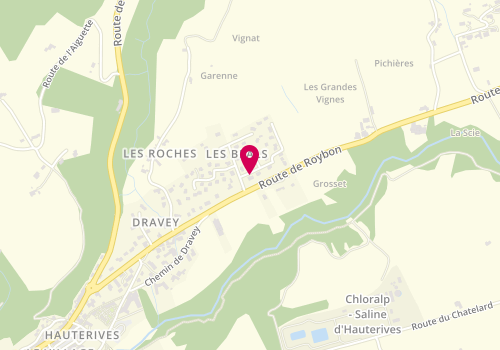 Plan de GONZALES Frédéric, Dravey 1 Lotissement Garenne, 26390 Hauterives