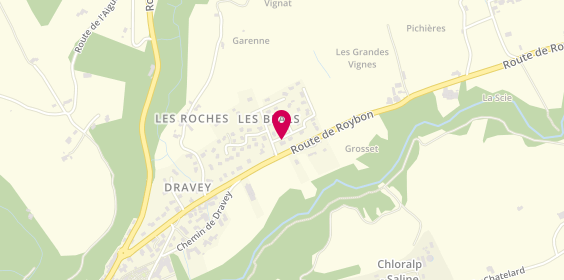 Plan de ANFOSSI Jean-Marc, Dravey 1 Lotissement Garenne, 26390 Hauterives
