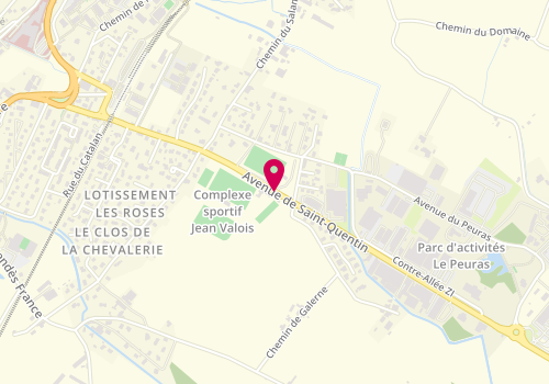 Plan de VIGNERON Muriel, Route de Saint Quentin, 38210 Tullins