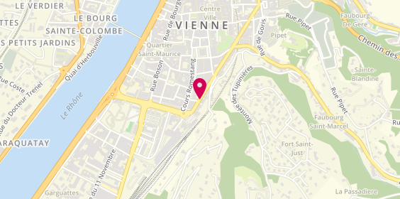 Plan de Equipe vétérinaire de garde, 65 Rue Victor Hugo, 38200 Vienne