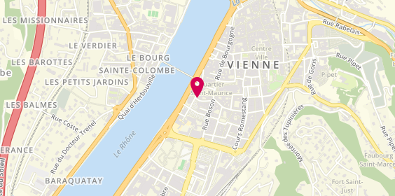 Plan de Clinique Vétérinaire Naturopattes, 1 place Saint-Pierre, 38200 Vienne