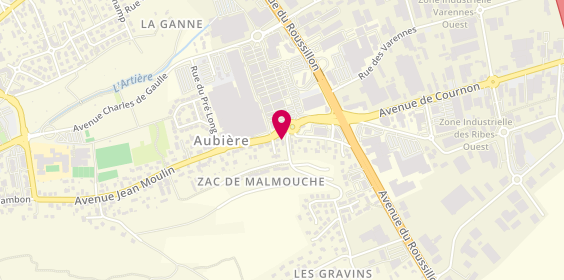 Plan de Clinique Vétérinaire Univet Aubiere (Plein Sud), 170 avenue Jean Moulin, 63170 Aubière