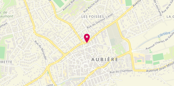 Plan de GUERARD Anne-Marie, 10 Rue des Foisses, 63170 Aubière