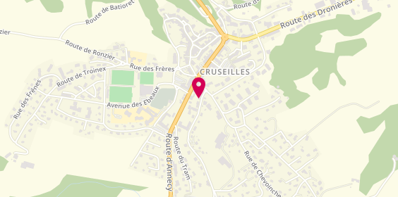 Plan de CHAMPETIER Thierry, 110 Route du Suet, 74350 Cruseilles