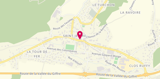 Plan de Cabinet vétérinaire Véto Family St Jeoire, 195 Rue du Faucigny, 74490 Saint-Jeoire