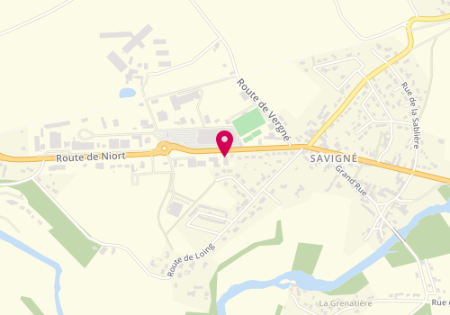 Plan de Vet'Santé, 1 Route de Niort, 86400 Savigné