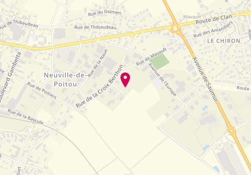 Plan de Lacaussade Chrystelle, 8 Rue de l'Outarde Canepetière, 86170 Neuville-de-Poitou