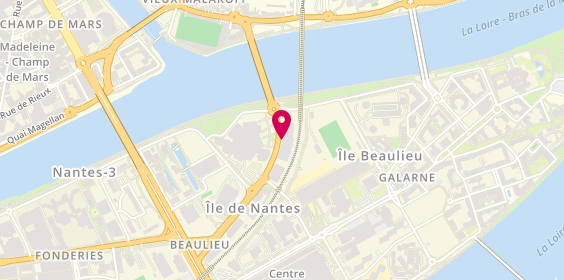 Plan de IHP Véto, 22 Rue René Viviani, 44100 Nantes