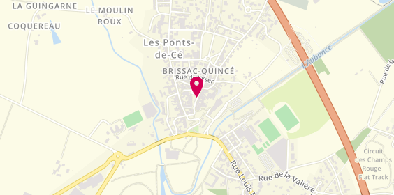 Plan de BOURCIER François, 34 Bis Place Clemenceau, 49320 Brissac-Quincé