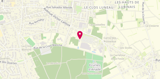 Plan de Clinique Vétérinaire VetLoire à Montlouis, 44 Ter avenue Victor Laloux, 37270 Montlouis-sur-Loire