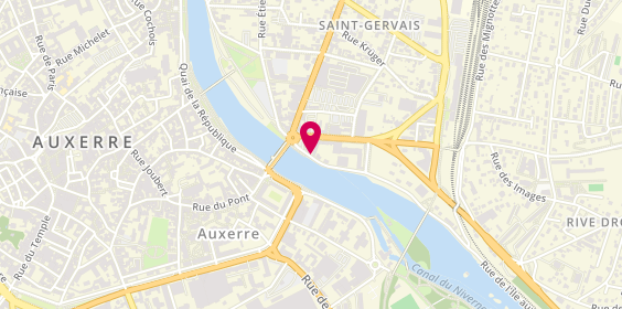Plan de A. Bourhis-C. Gallon, 1 Rue Ile Aux Plaisirs, 89000 Auxerre