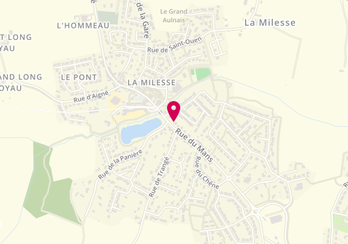 Plan de LESELLIER Hélène, 7 Rue du Mans, 72650 La Milesse