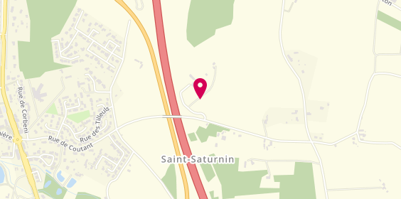 Plan de BRUNEAU Nicaise, Beaurepaire, 72650 Saint-Saturnin