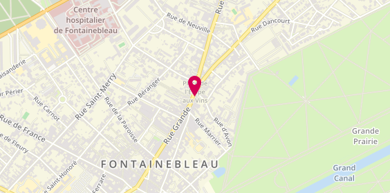 Plan de ALSAC Sybil, 150-152 Rue Grande, 77300 Fontainebleau