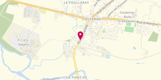 Plan de Ass SCP Carre-Fraboulet-Creton Gesche, Rue Lassay, 61410 Rives-d'Andaine