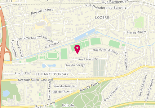 Plan de AVIGNON Denis, 48 Rue Leon Croc, 91400 Orsay