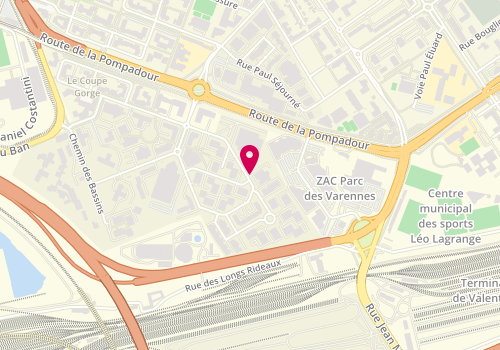 Plan de Rosenberg Dan, Zone Creteil Europarc 58 Rue Auguste Perret, 94000 Créteil