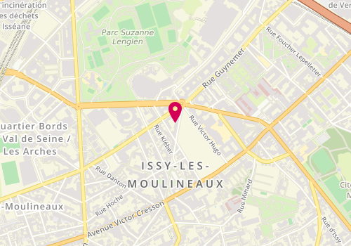 Plan de Clinique Veterinaire Mairie d'Issy, 8 avenue de la République, 92130 Issy-les-Moulineaux