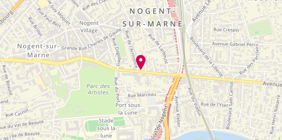 Plan de ALOY Charles, 21 Rue Jacques Kable, 94130 Nogent-sur-Marne