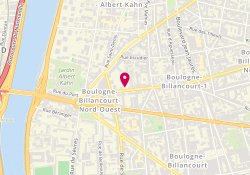 Plan de DE PICCIOTTO Valérie, 170 Rue Paris, 92100 Boulogne-Billancourt