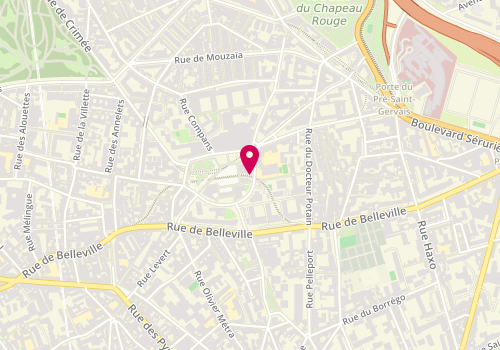 Plan de SAINDON Benjamin, 11 Rue Henri Ribière, 75019 Paris