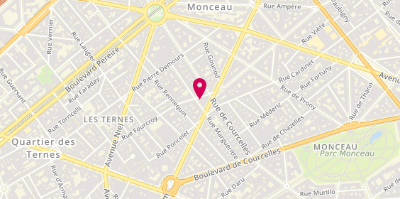 Plan de ATTALI Jean-Charles, 4 Rue Théodore de Banville, 75017 Paris