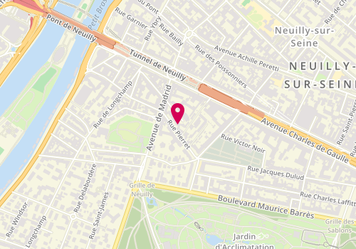 Plan de Maison des Urgences de Neuilly, 32 Rue Pierret, 92200 Neuilly-sur-Seine