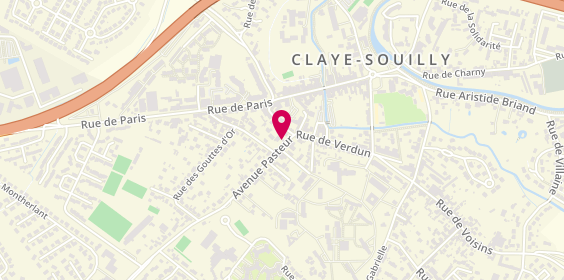 Plan de Ac vet, 4 avenue Pasteur, 77410 Claye-Souilly