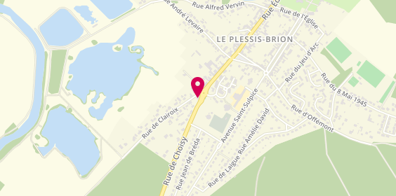 Plan de Céline PEUCHMAUR - Emilie HECHARD, 20 Rue de Choisy, 60150 Le Plessis-Brion