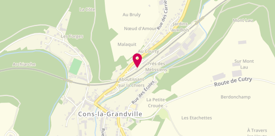Plan de Cabinet vétérinaire Aline Lebrun, 32 Rue de Longwy, 54870 Cons-la-Grandville
