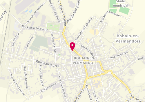 Plan de Vetocline, 33 Rue Fagard, 02110 Bohain-en-Vermandois